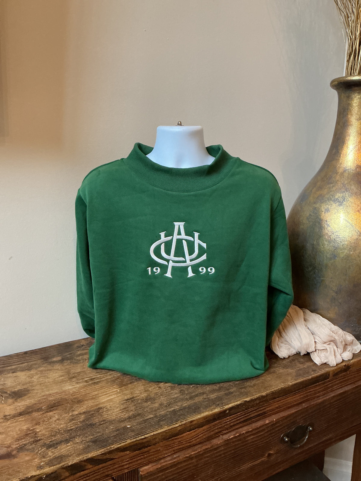 AUC Mock Neck Sweatshirt