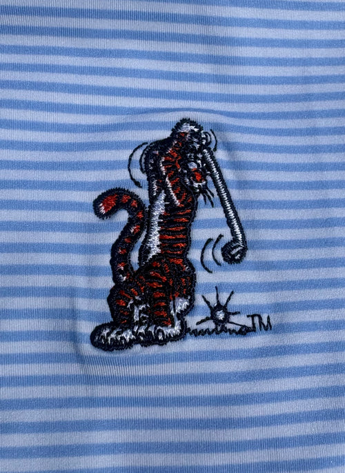 B. Draddy Sport Striped Polo