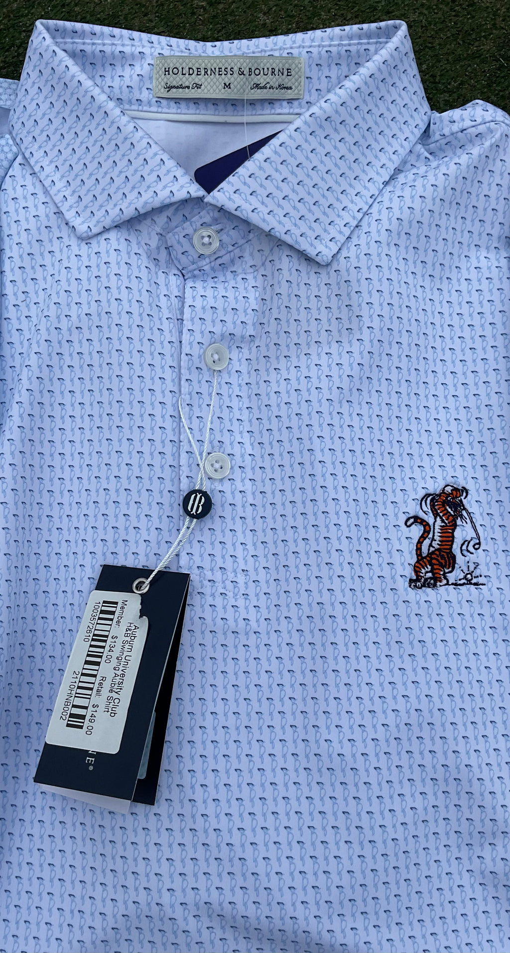 Holderness & Bourne Swingin’ Aubie Performance Polo
