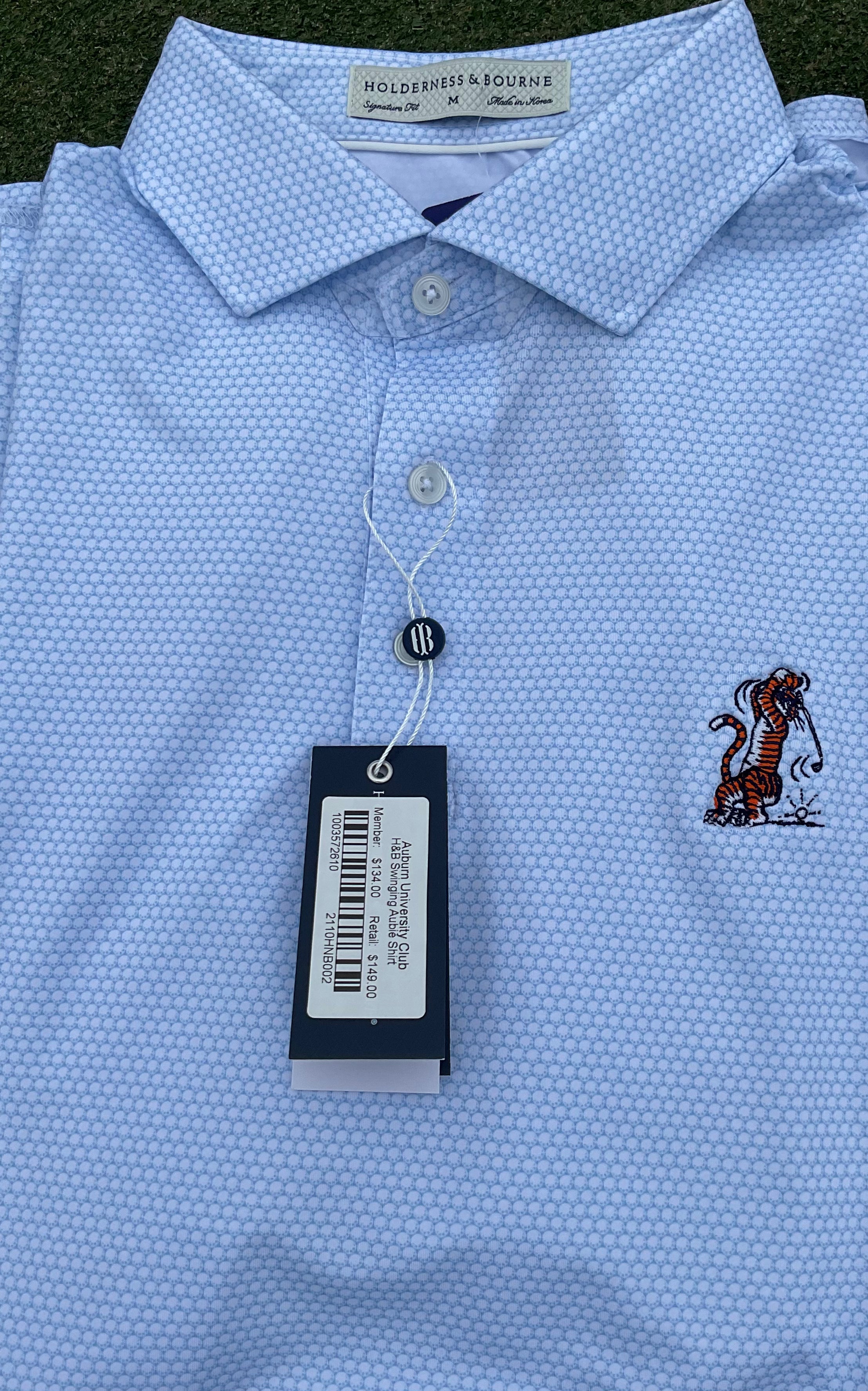 Holderness & Bourne Swingin’ Aubie Performance Polo