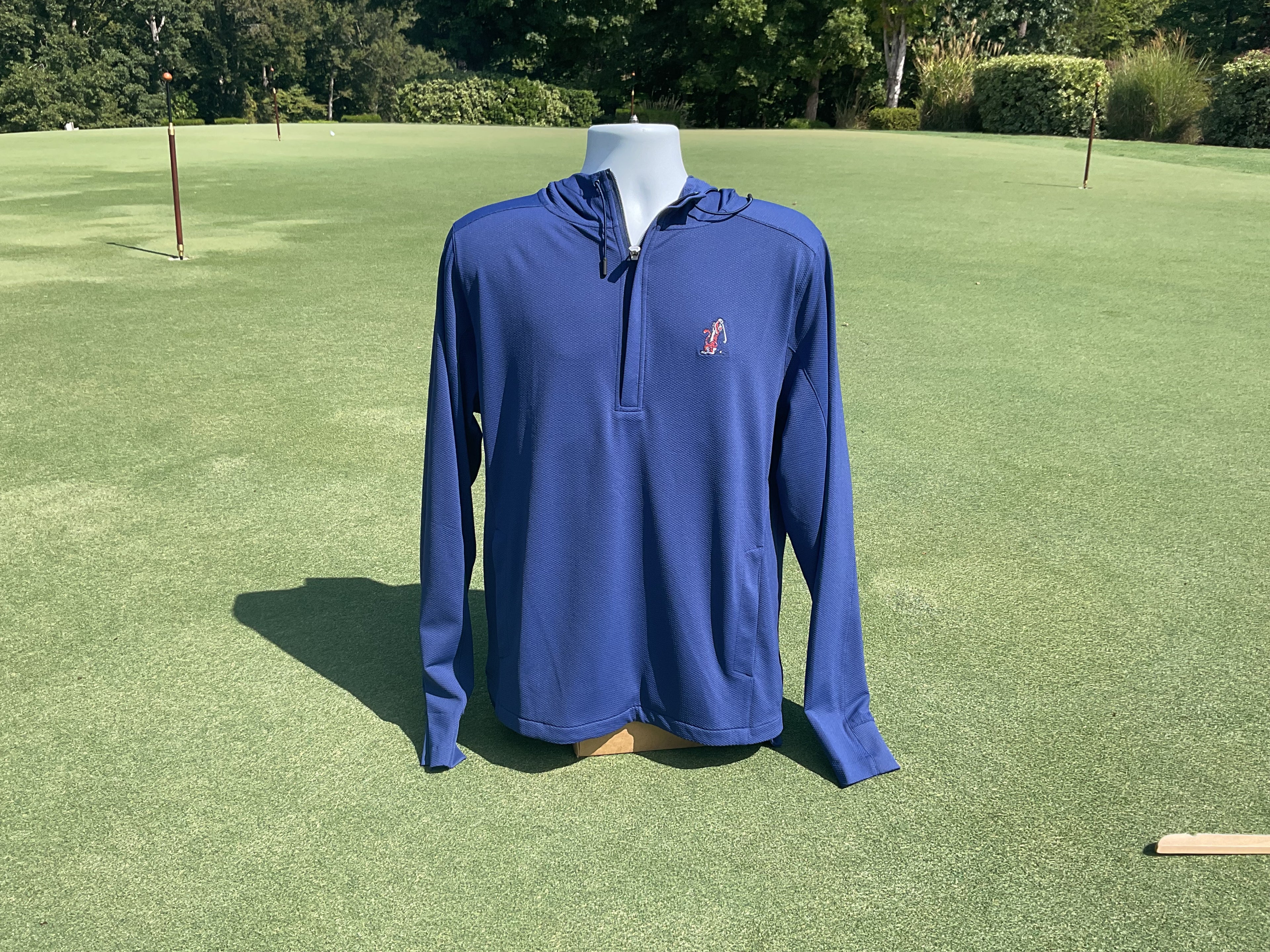 B. Draddy Sport Swingin' Aubie Cool QZip Hoodie