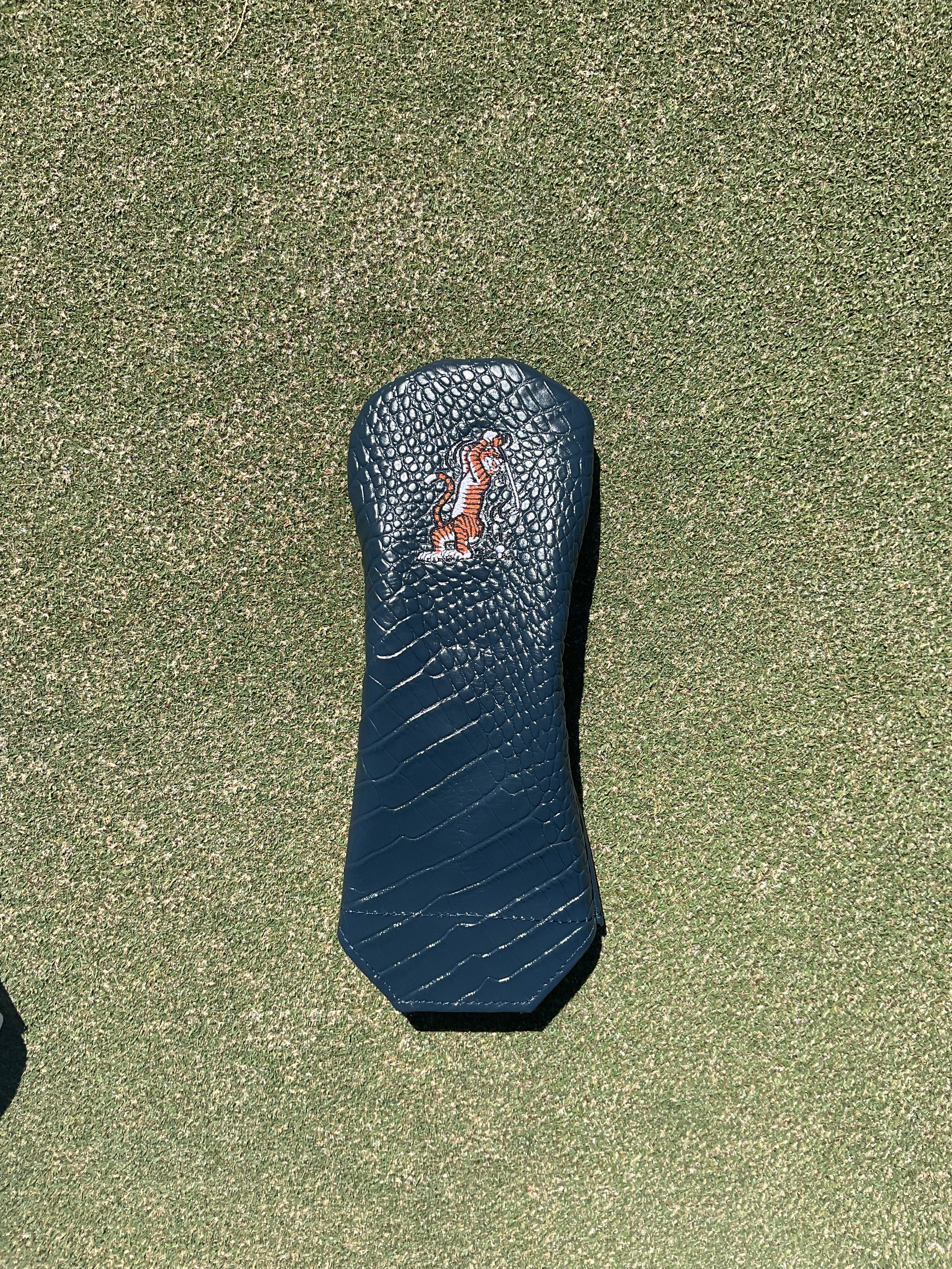 Winston Collection Premium Leather Swingin’ Aubie Fairway Wood Cover