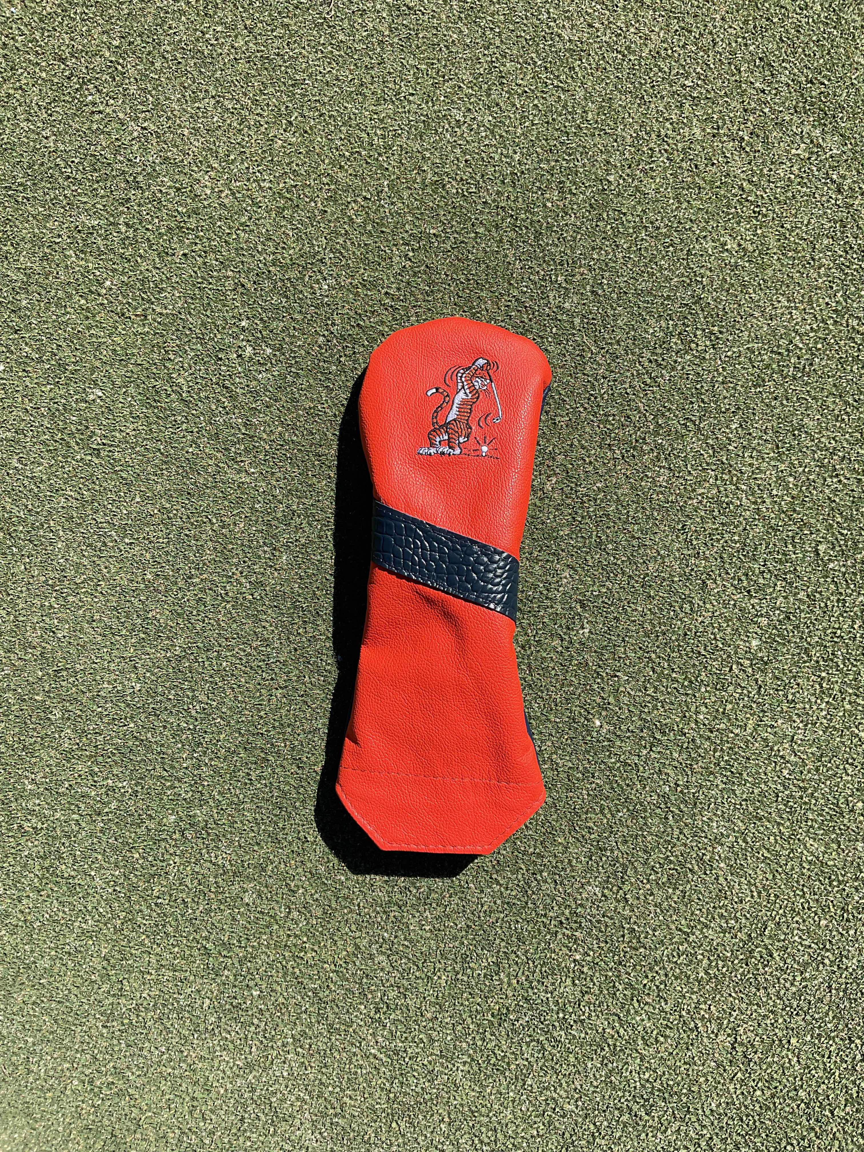 Winston Collection Gator Stripe Swingin’ Aubie Fairway Driver Headcover