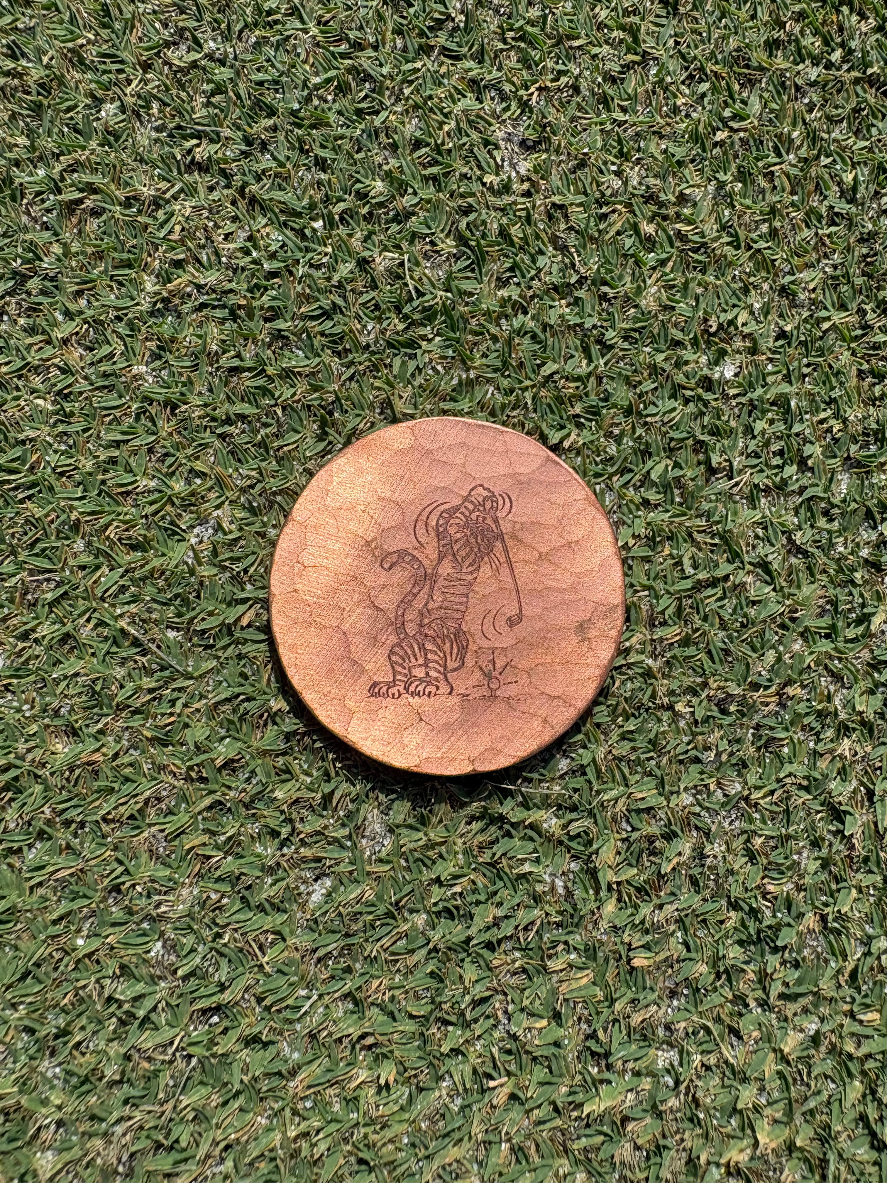 Hand Forged Evolve Swingin’ Aubie Ball Marker