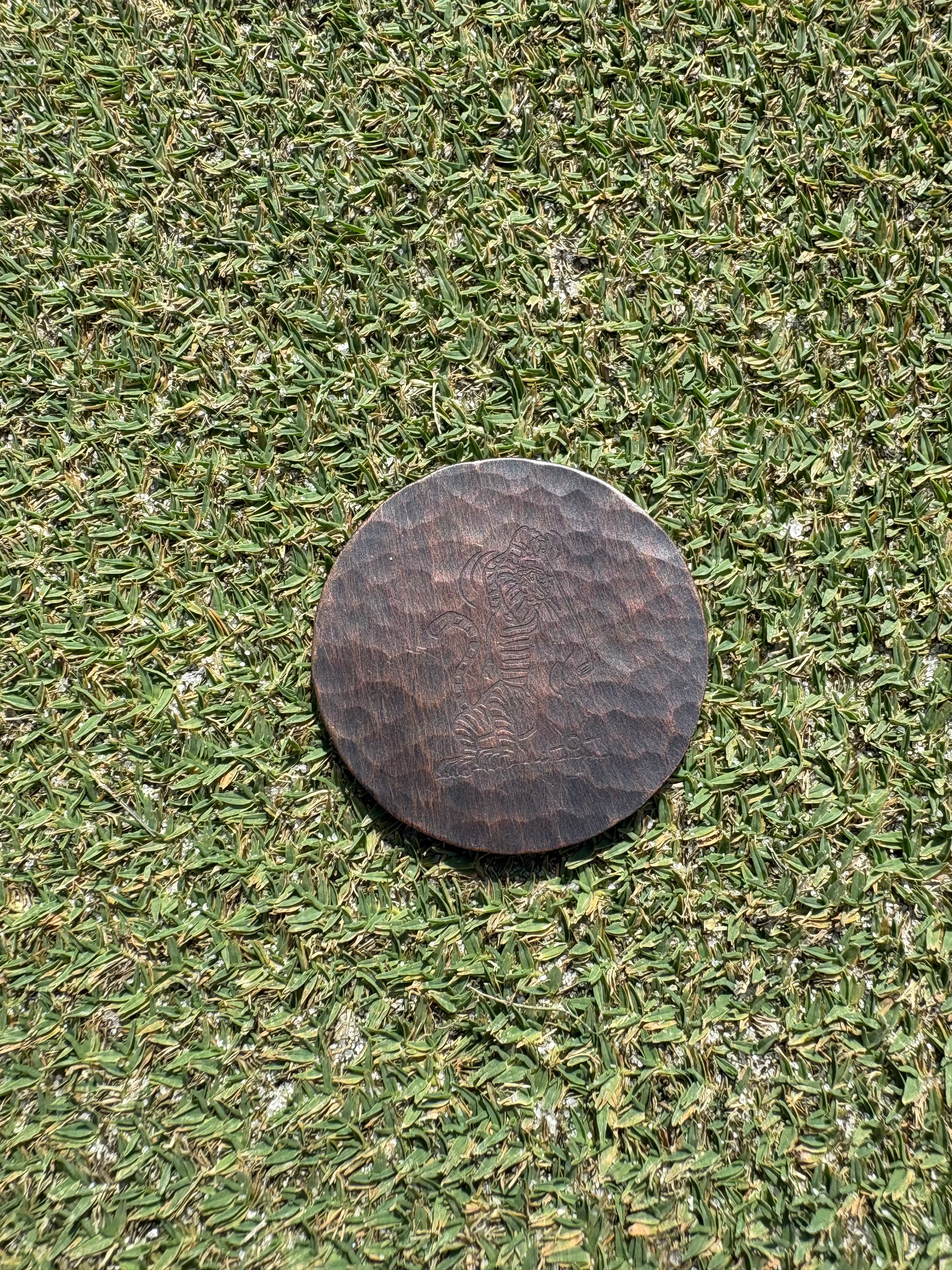 Hand Forged Evolve Swingin’ Aubie Ball Marker