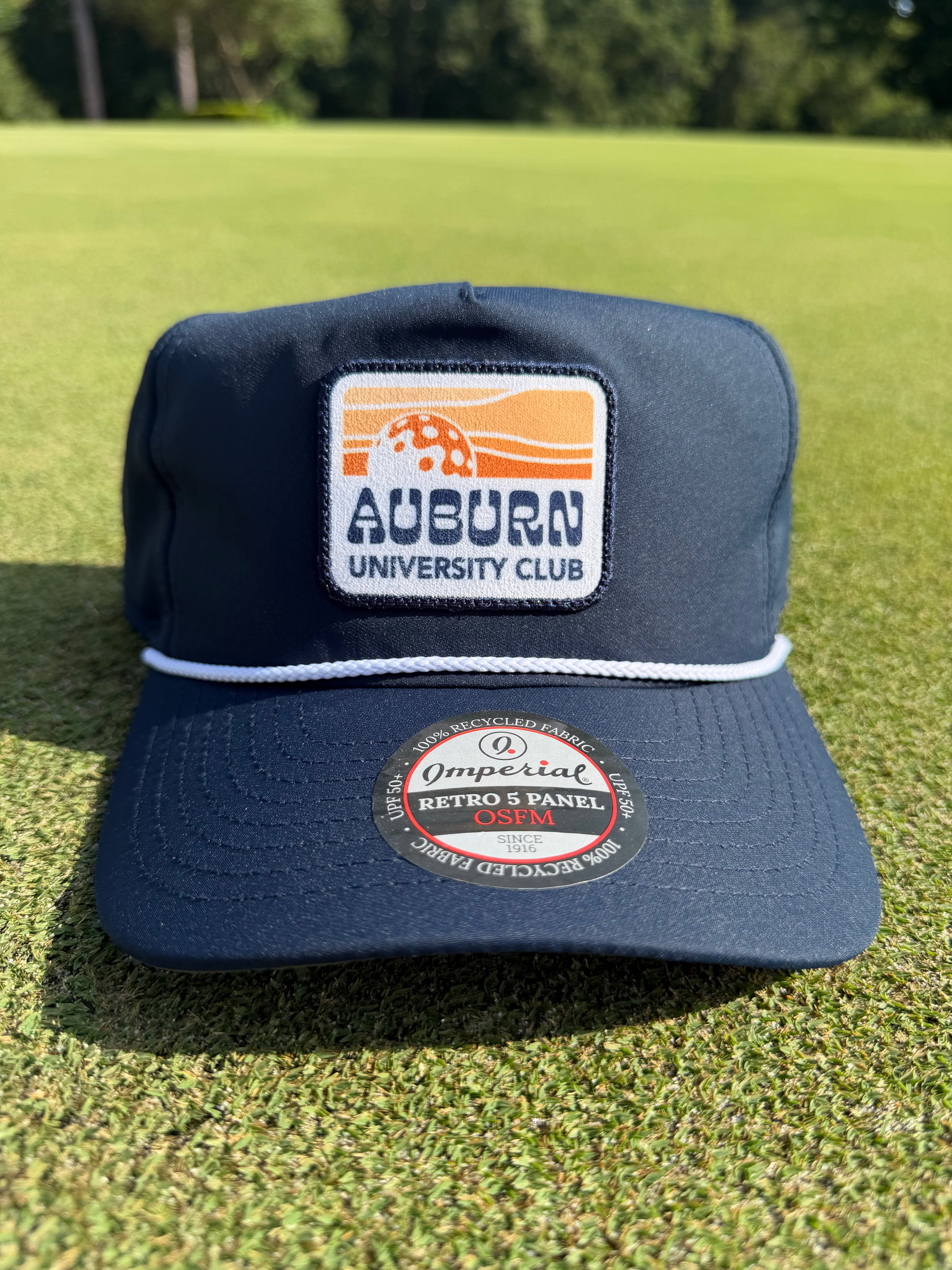 Groovy Auburn University Club Imperial Patch Hat