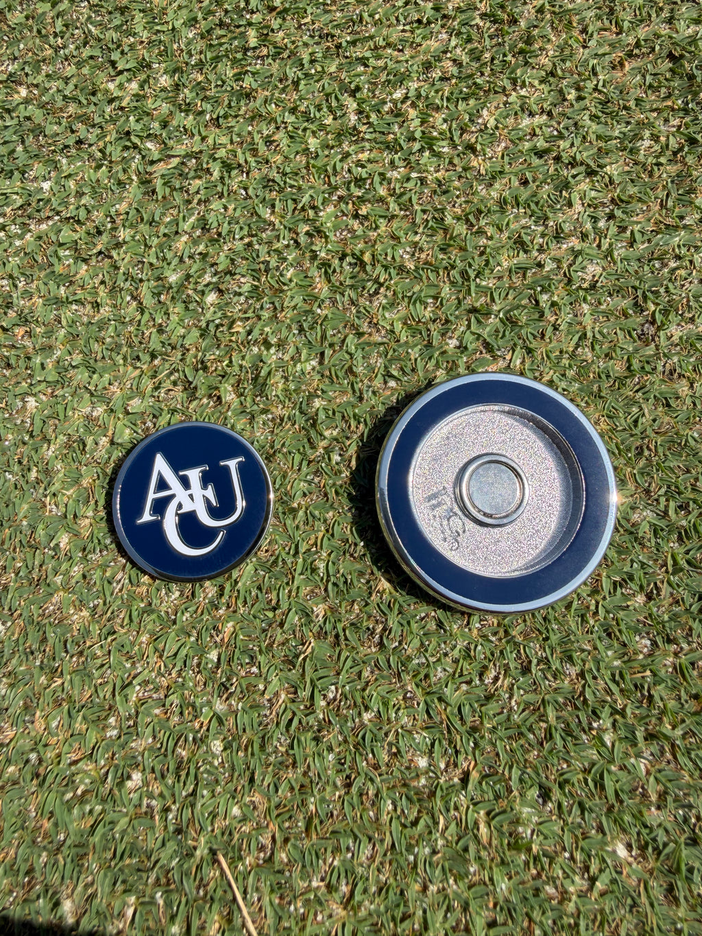 PRG Nickel Swingin’ Aubie Reversible Ball Marker