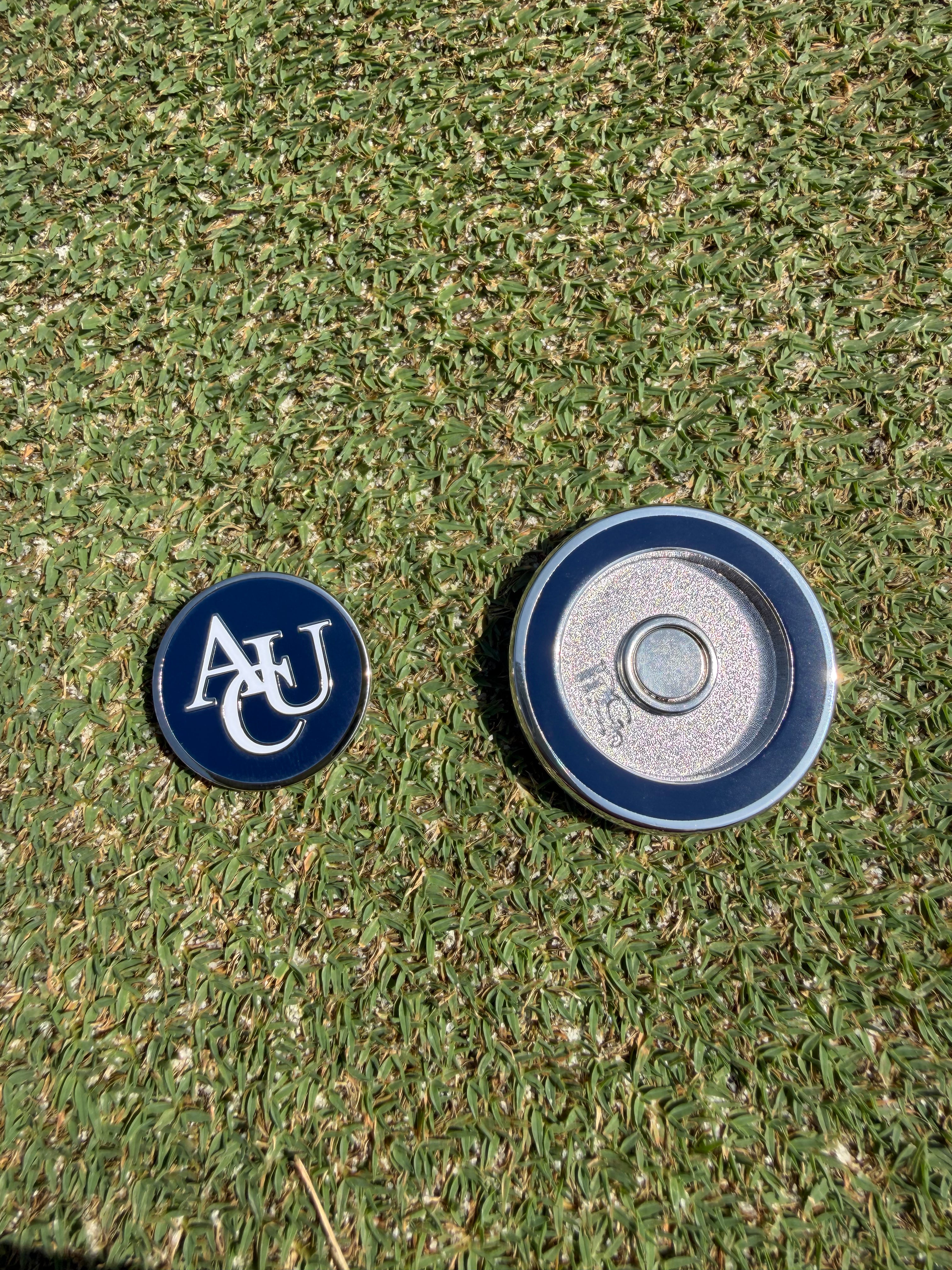 PRG Nickel Swingin’ Aubie Reversible Ball Marker
