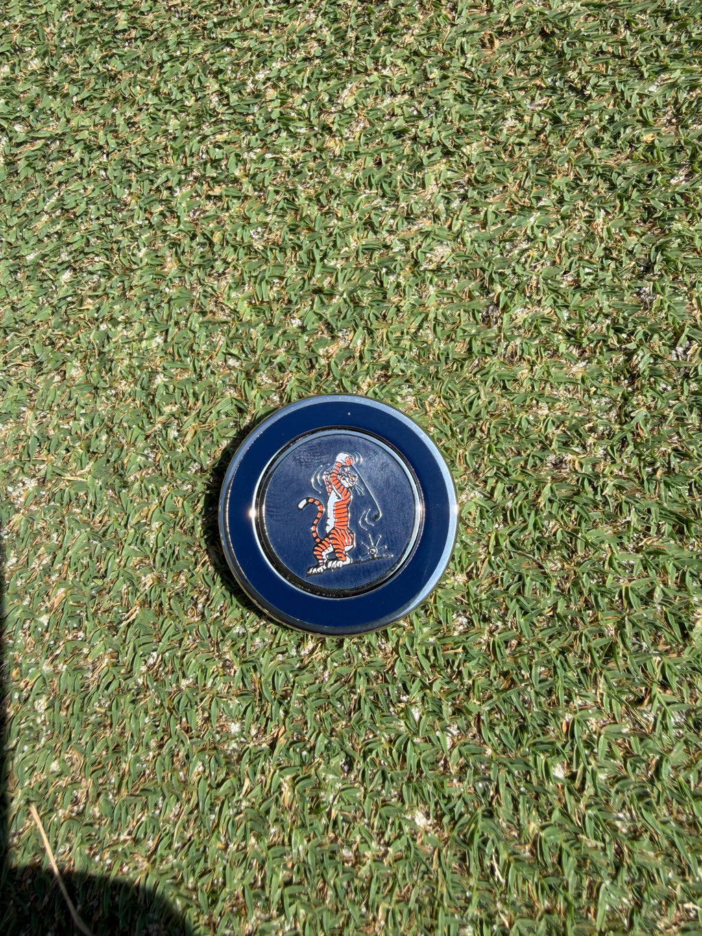 PRG Nickel Swingin’ Aubie Reversible Ball Marker