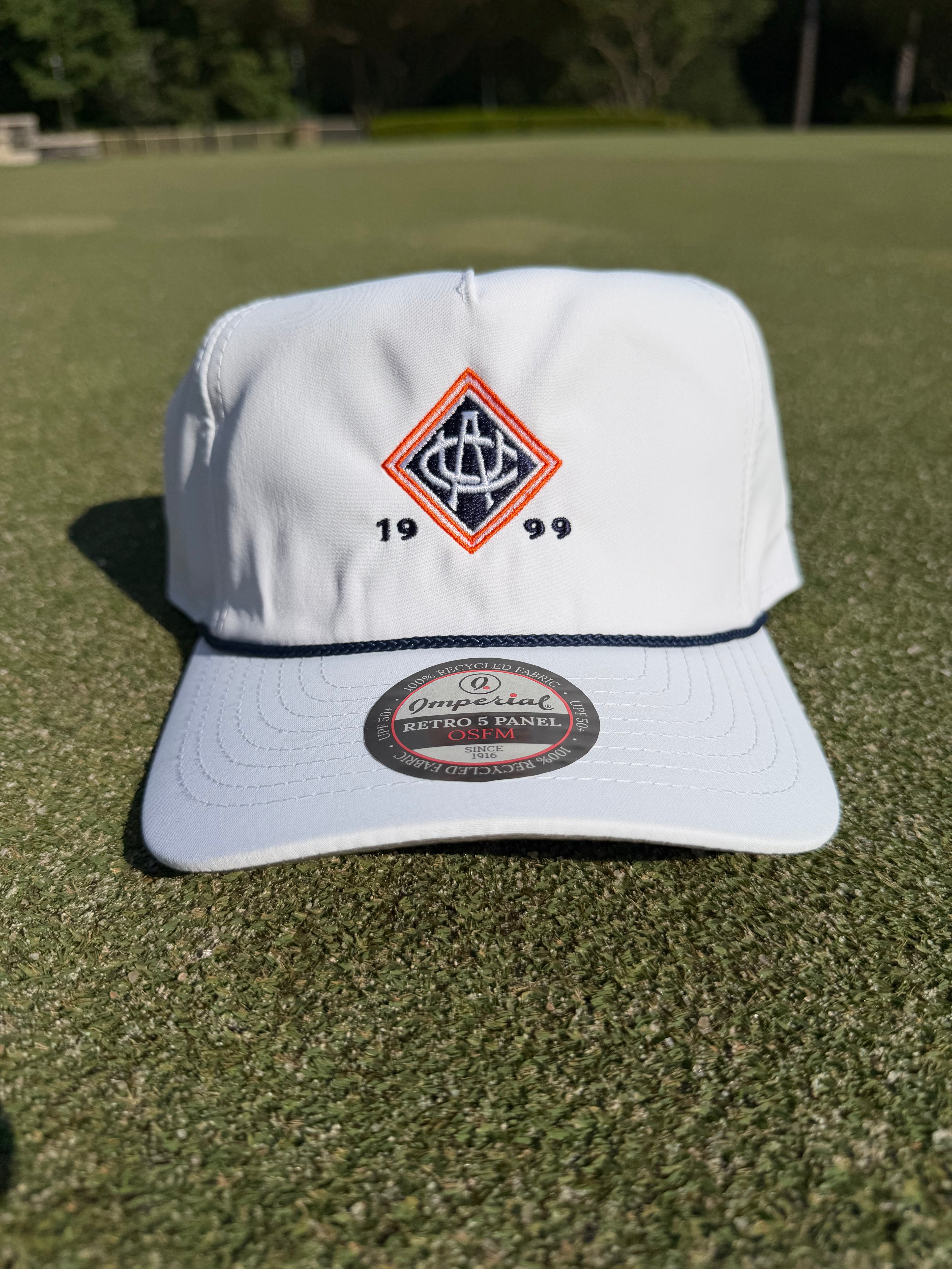 New AUC logo Imperial Retro 5 Panel Rope Hat