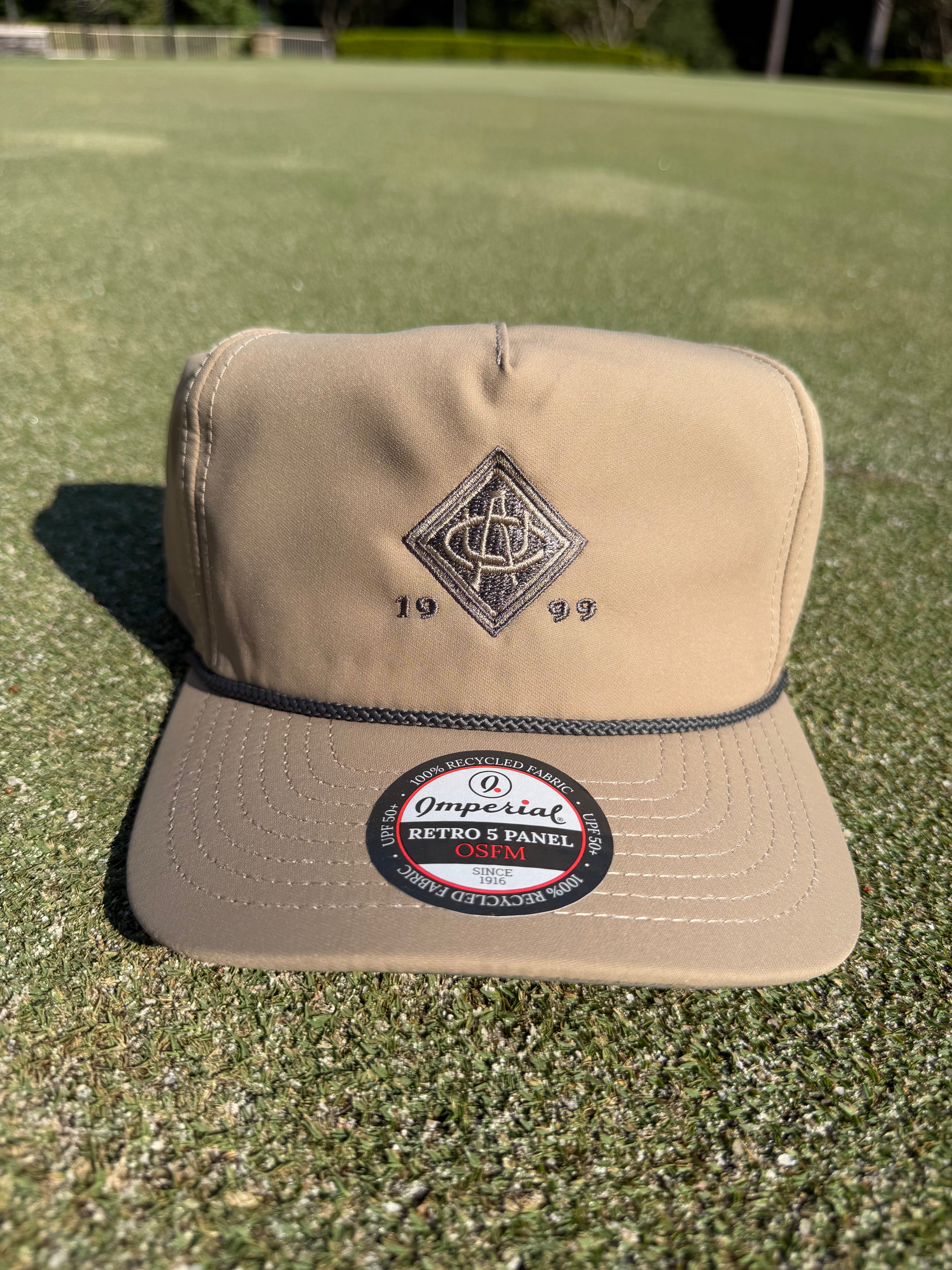 New AUC logo Imperial Retro 5 Panel Rope Hat