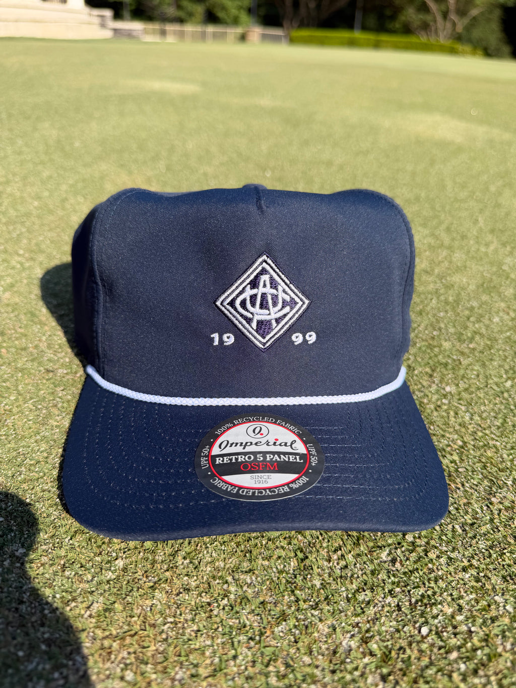 New AUC logo Imperial Retro 5 Panel Rope Hat