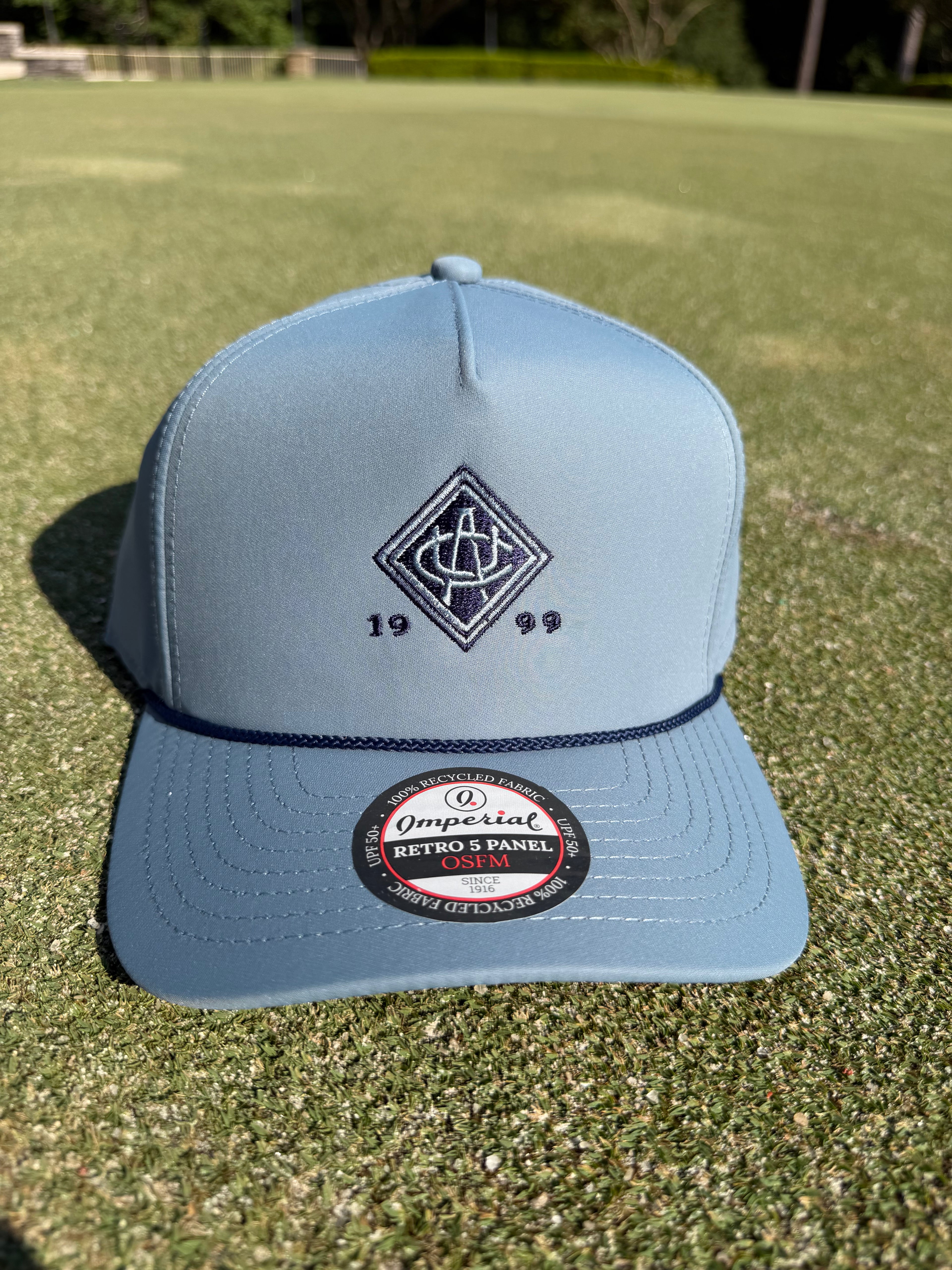 New AUC logo Imperial Retro 5 Panel Rope Hat