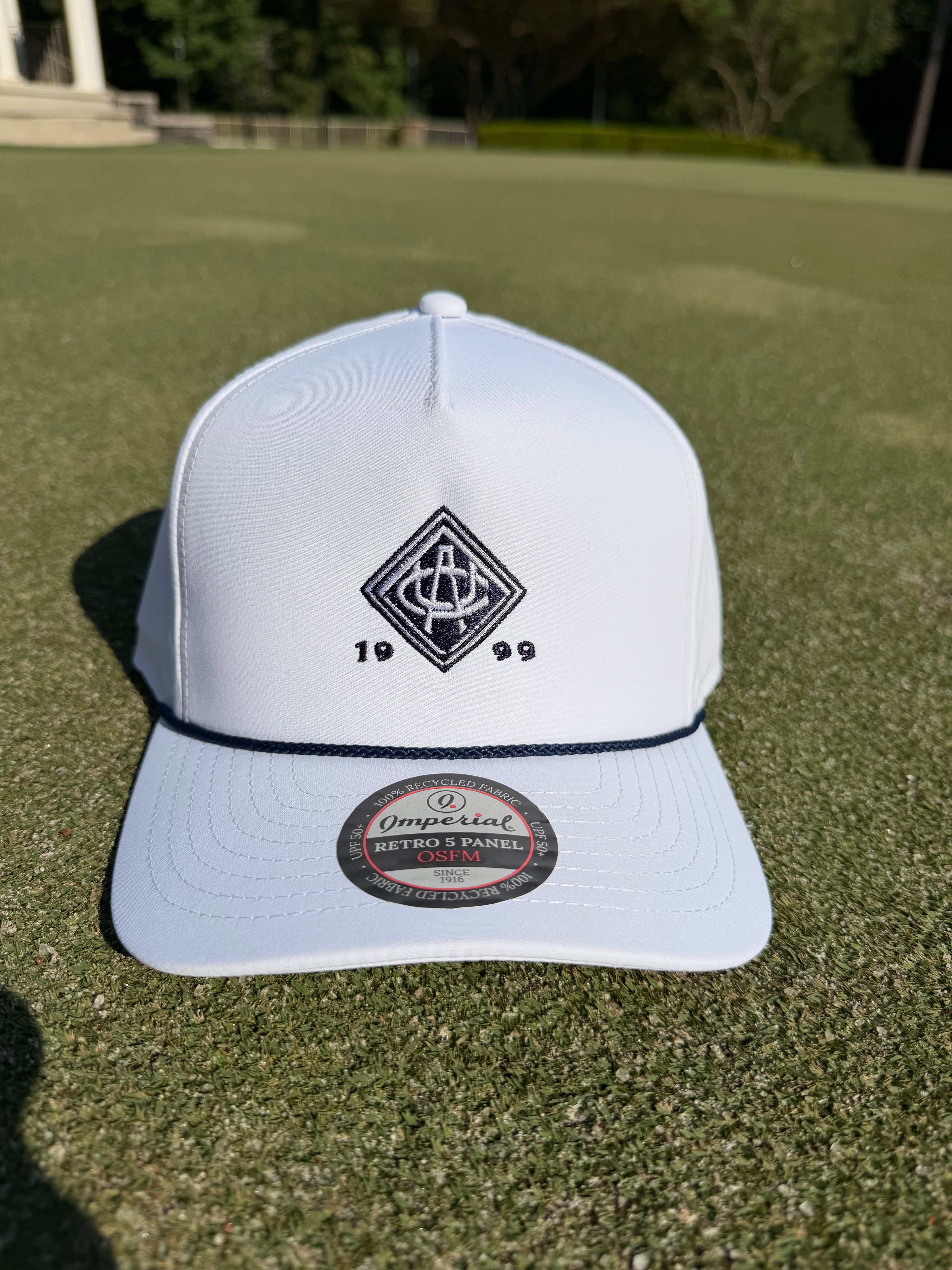 New AUC logo Imperial Retro 5 Panel Rope Hat