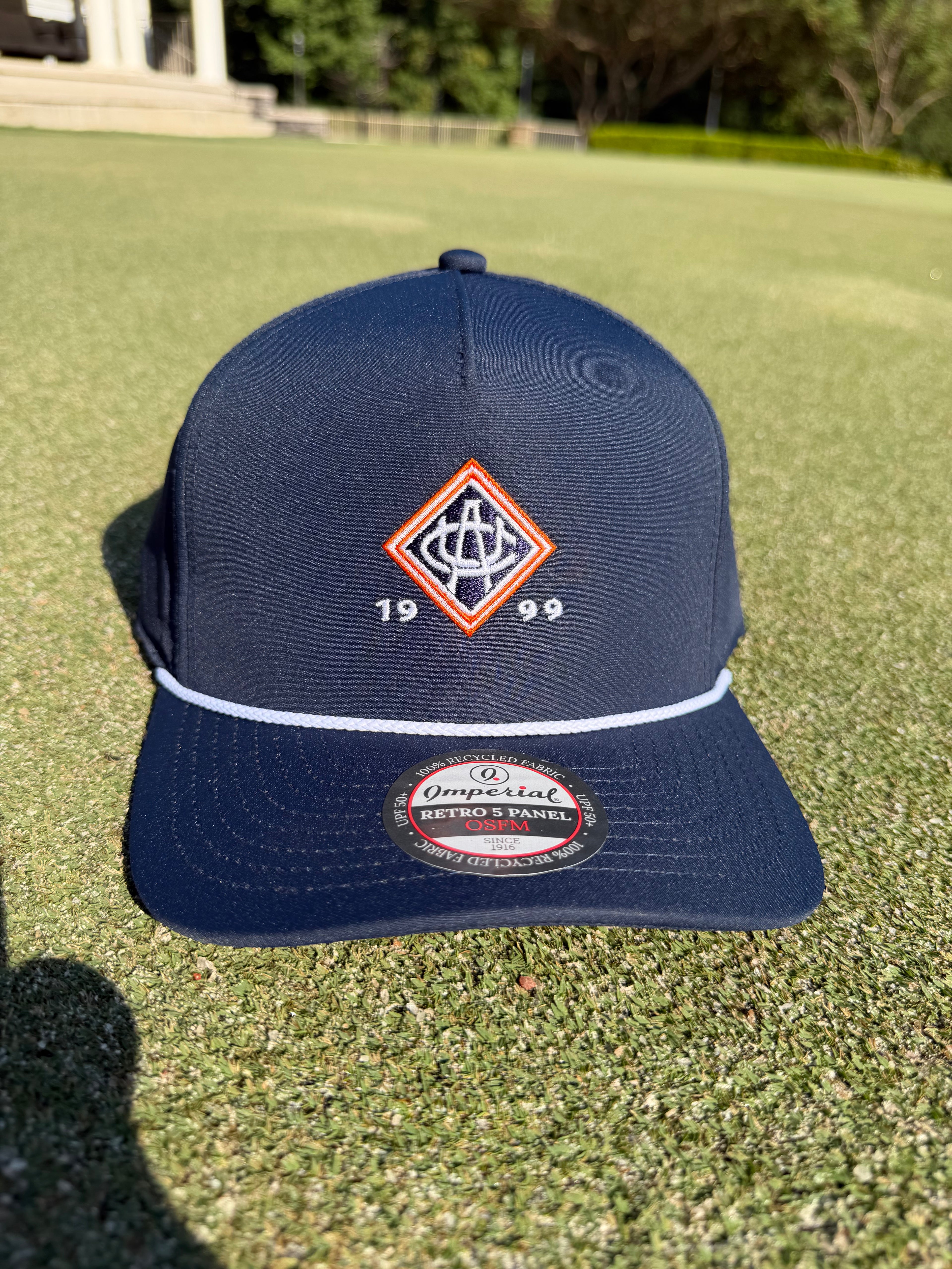 New AUC logo Imperial Retro 5 Panel Rope Hat