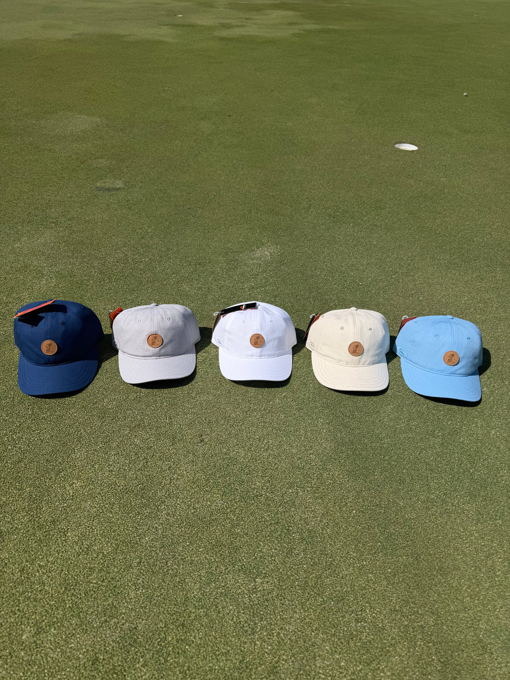Pukka Swingin’ Aubie Leather Patch Dad Hat