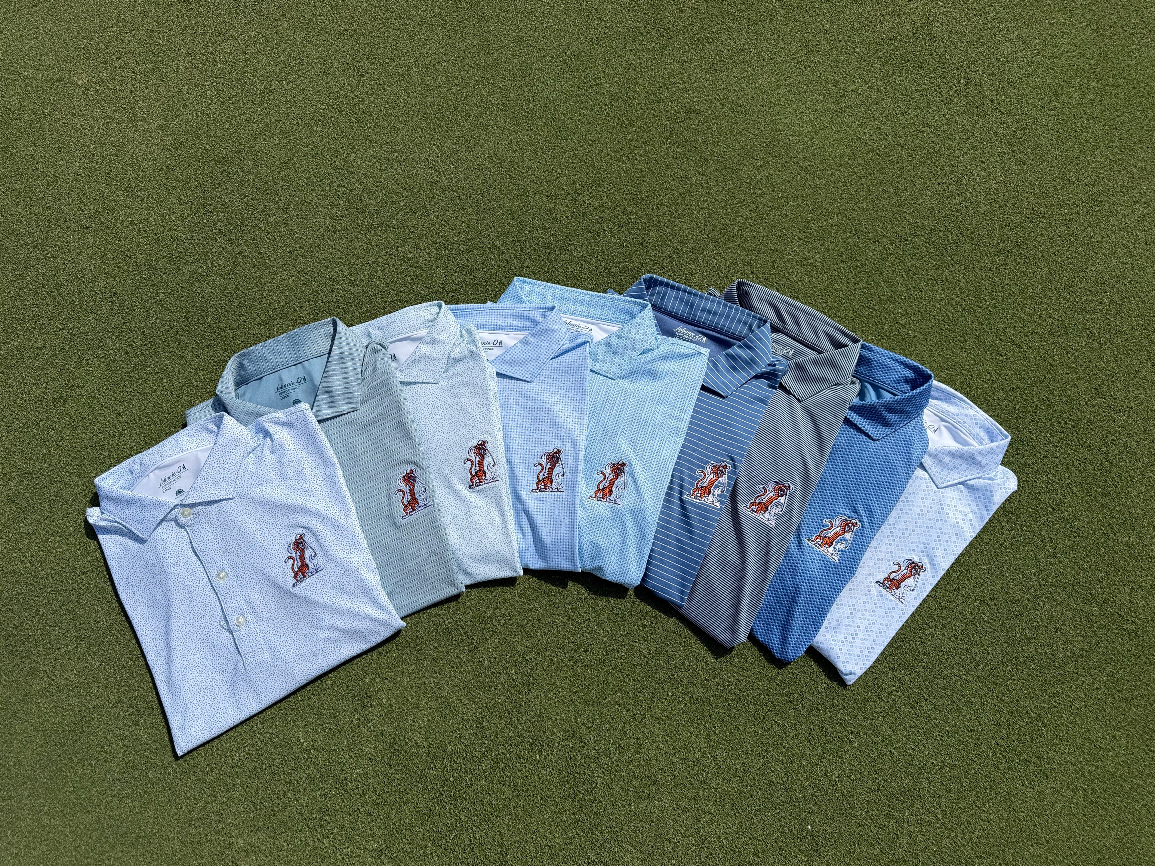 Johnnie-O Swingin Aubie Performance  Polo
