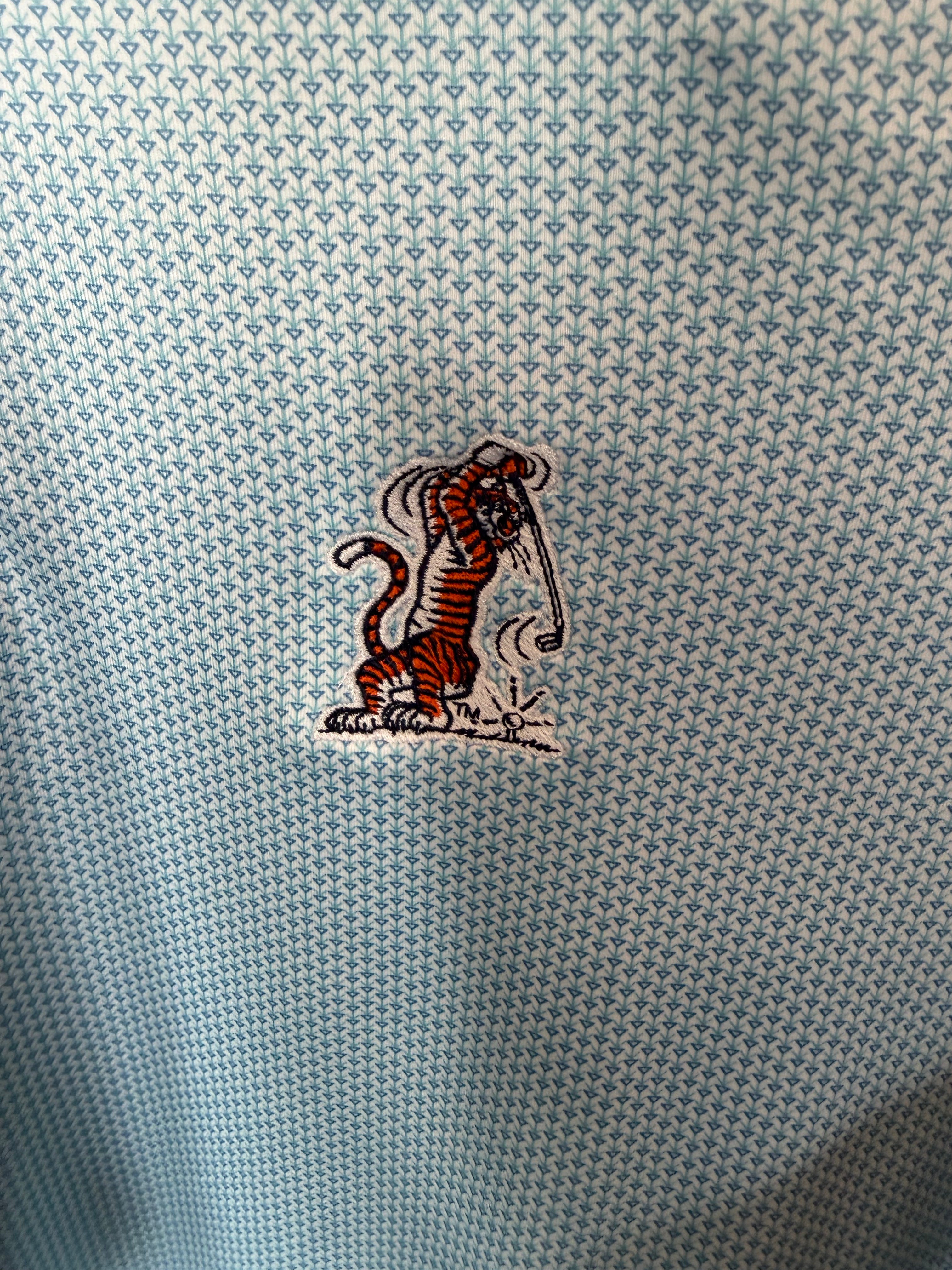 Johnnie-O Swingin Aubie Performance  Polo